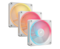 Wentylator do komputera CORSAIR iCUE LINK LX120R RGB White Triple Pack 3x120mm CO-9051054-WW